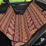 Indian Hamsa Hand Print Pet Car Back Seat Cover