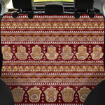 Indian Hamsa Hand Print Pet Car Back Seat Cover