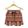 Indian Hamsa Hand Print Women's Shorts