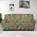 Indian Hamsa Pattern Print Sofa Cover