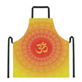 Indian Om Sign Print Apron