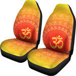 Indian Om Sign Print Universal Fit Car Seat Covers