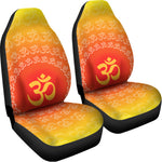 Indian Om Sign Print Universal Fit Car Seat Covers