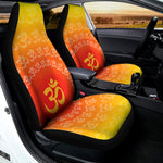 Indian Om Sign Print Universal Fit Car Seat Covers