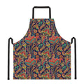 Indian Paisley Pattern Print Apron
