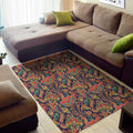 Indian Paisley Pattern Print Floor Mat