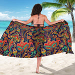 Indian Paisley Pattern Print Beach Sarong Wrap