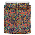 Indian Paisley Pattern Print Duvet Cover Bedding Set