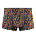 Indian Paisley Pattern Print Men's Boxer Briefs