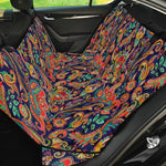 Indian Paisley Pattern Print Pet Car Back Seat Cover