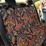 Indian Paisley Pattern Print Pet Car Back Seat Cover