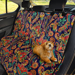 Indian Paisley Pattern Print Pet Car Back Seat Cover