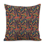 Indian Paisley Pattern Print Pillow Cover