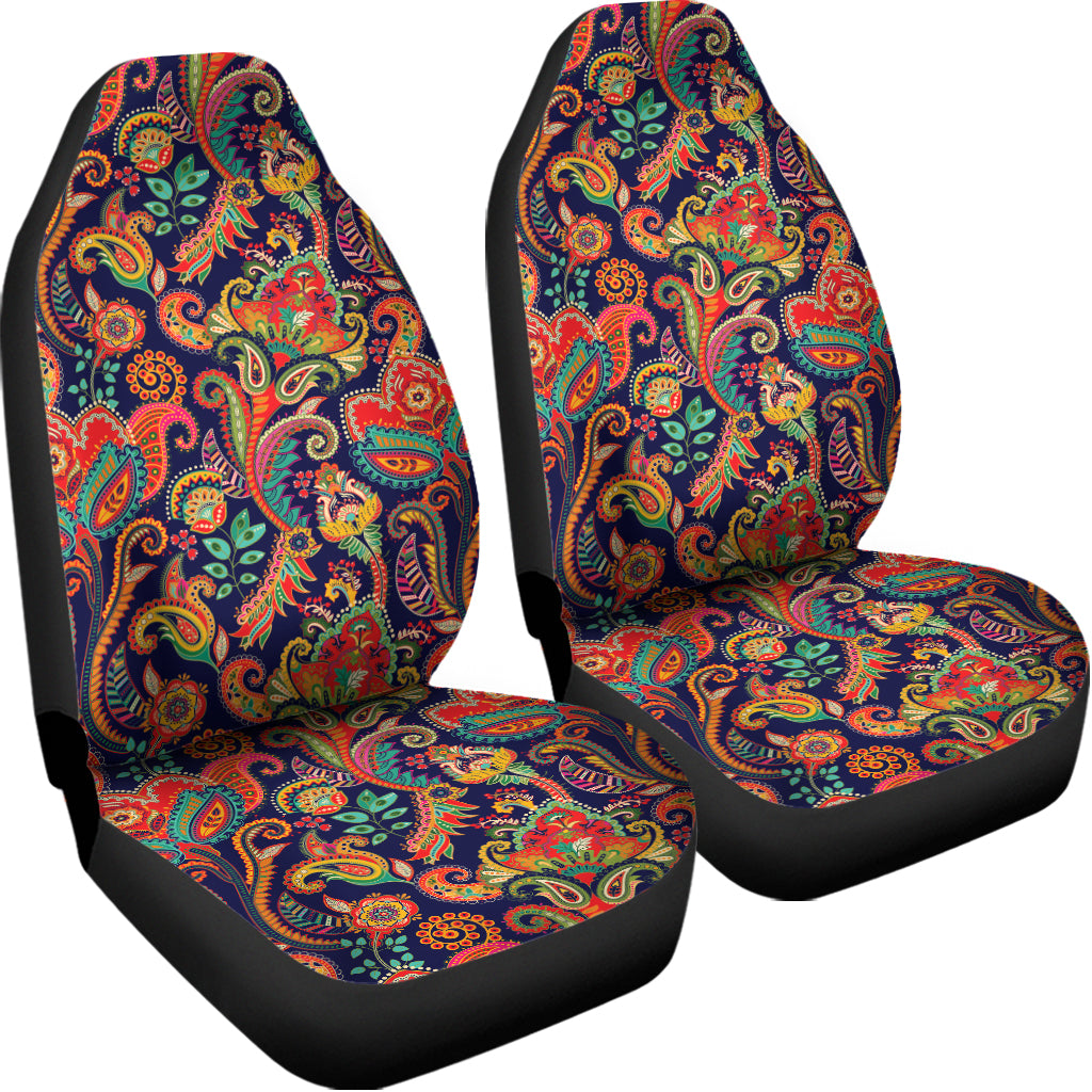 Indian Paisley Pattern Print Universal Fit Car Seat Covers