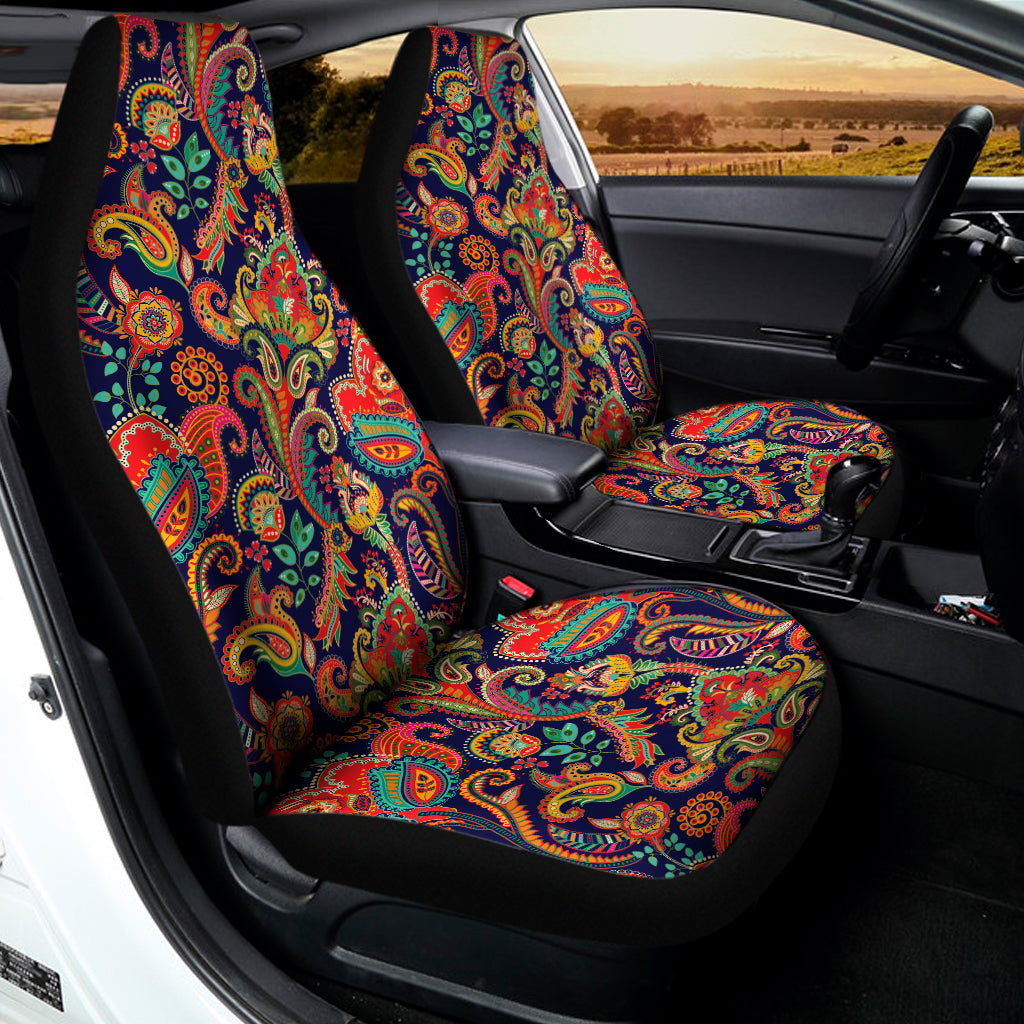 Indian Paisley Pattern Print Universal Fit Car Seat Covers