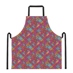 Indian Patchwork Pattern Print Apron