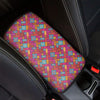 Indian Patchwork Pattern Print Car Center Console Cover