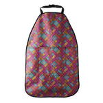 Indian Patchwork Pattern Print Car Seat Organizers