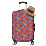 Indian Patchwork Pattern Print Luggage Cover