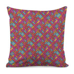 Indian Patchwork Pattern Print Pillow Cover
