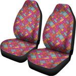 Indian Patchwork Pattern Print Universal Fit Car Seat Covers