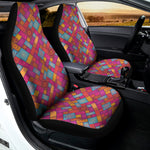 Indian Patchwork Pattern Print Universal Fit Car Seat Covers