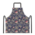 Indian Rose Paisley Pattern Print Apron