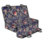 Indian Rose Paisley Pattern Print Pet Car Back Seat Cover