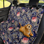 Indian Rose Paisley Pattern Print Pet Car Back Seat Cover