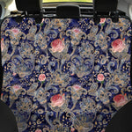 Indian Rose Paisley Pattern Print Pet Car Back Seat Cover