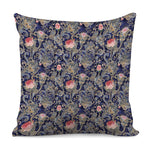 Indian Rose Paisley Pattern Print Pillow Cover