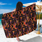 Indian Tribal Dream Catcher Print Beach Sarong Wrap