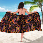 Indian Tribal Dream Catcher Print Beach Sarong Wrap