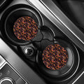 Indian Tribal Dream Catcher Print Car Coasters