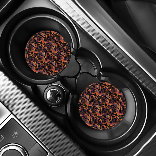 Indian Tribal Dream Catcher Print Car Coasters