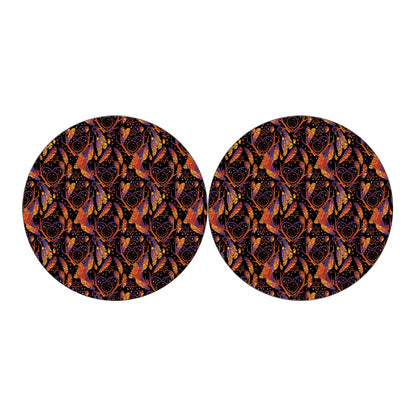 Indian Tribal Dream Catcher Print Car Coasters