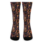Indian Tribal Dream Catcher Print Crew Socks