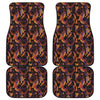 Indian Tribal Dream Catcher Print Front and Back Car Floor Mats