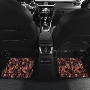 Indian Tribal Dream Catcher Print Front and Back Car Floor Mats