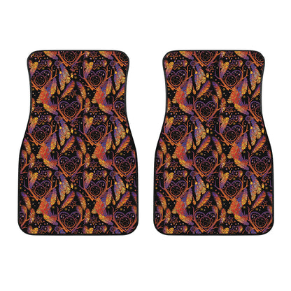 Indian Tribal Dream Catcher Print Front Car Floor Mats