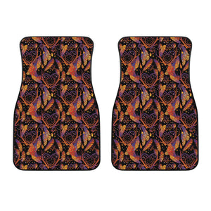 Indian Tribal Dream Catcher Print Front Car Floor Mats