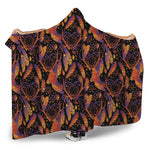 Indian Tribal Dream Catcher Print Hooded Blanket