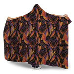 Indian Tribal Dream Catcher Print Hooded Blanket