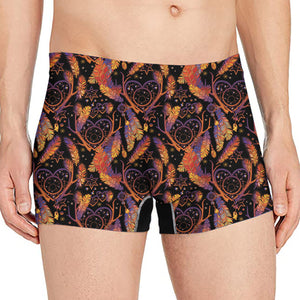 Indian Tribal Dream Catcher Print Men's Boxer Briefs