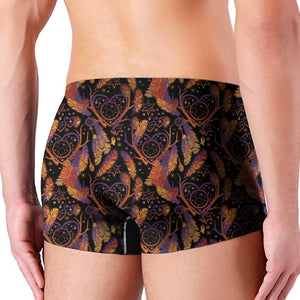 Indian Tribal Dream Catcher Print Men's Boxer Briefs