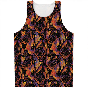 Indian Tribal Dream Catcher Print Men's Tank Top