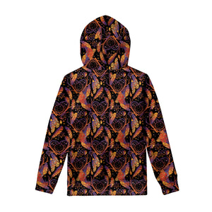 Indian Tribal Dream Catcher Print Pullover Hoodie