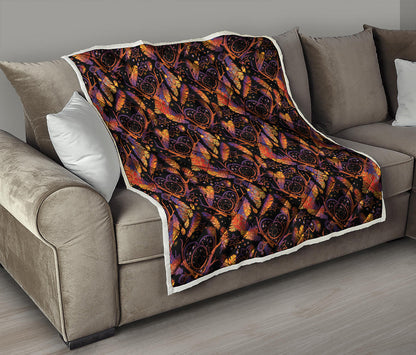 Indian Tribal Dream Catcher Print Quilt