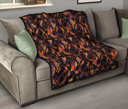 Indian Tribal Dream Catcher Print Quilt