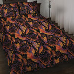 Indian Tribal Dream Catcher Print Quilt Bed Set